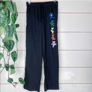 Grateful Dead Black Pants